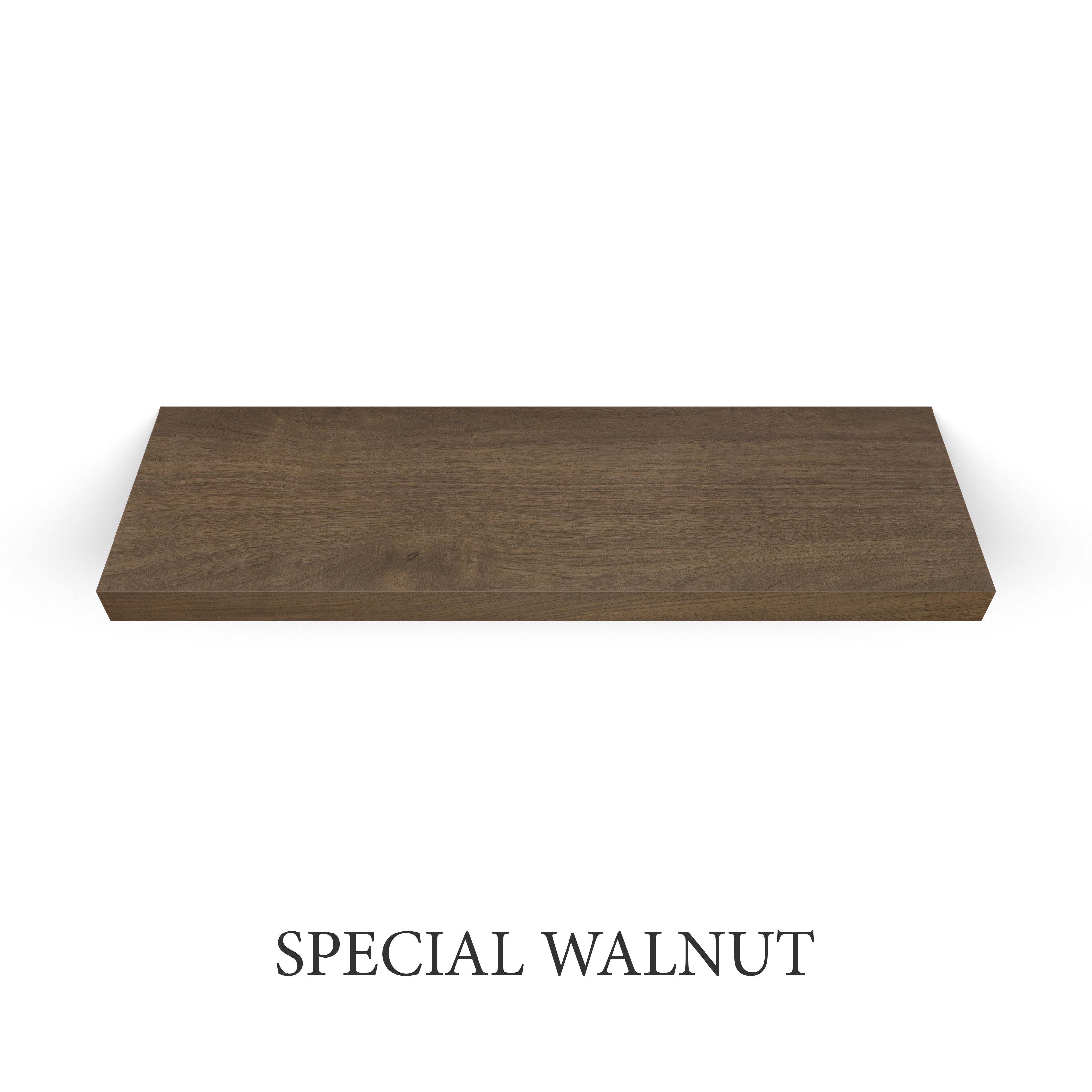 Walnut Floating Shelf