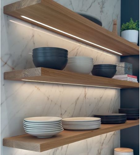 LED Lighted Floating Shelf Accessories
